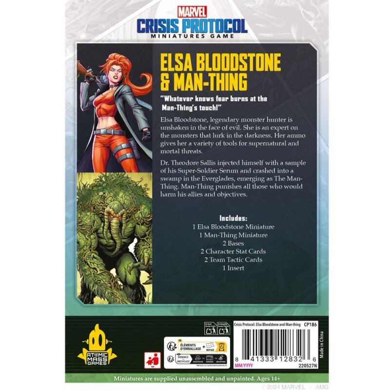 Marvel Crisis Protocol Elsa Bloodstone & Man-Thing - EN/DE