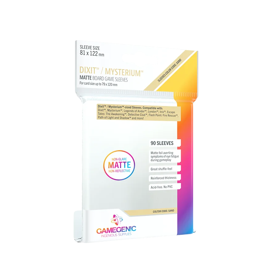 MATTE Dixit Sleeves Clear