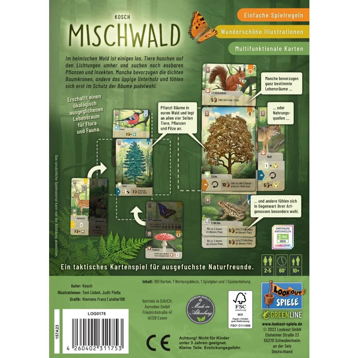 Mischwald - Empfehlungsliste Kennerspiel Spiel des Jahres 2024