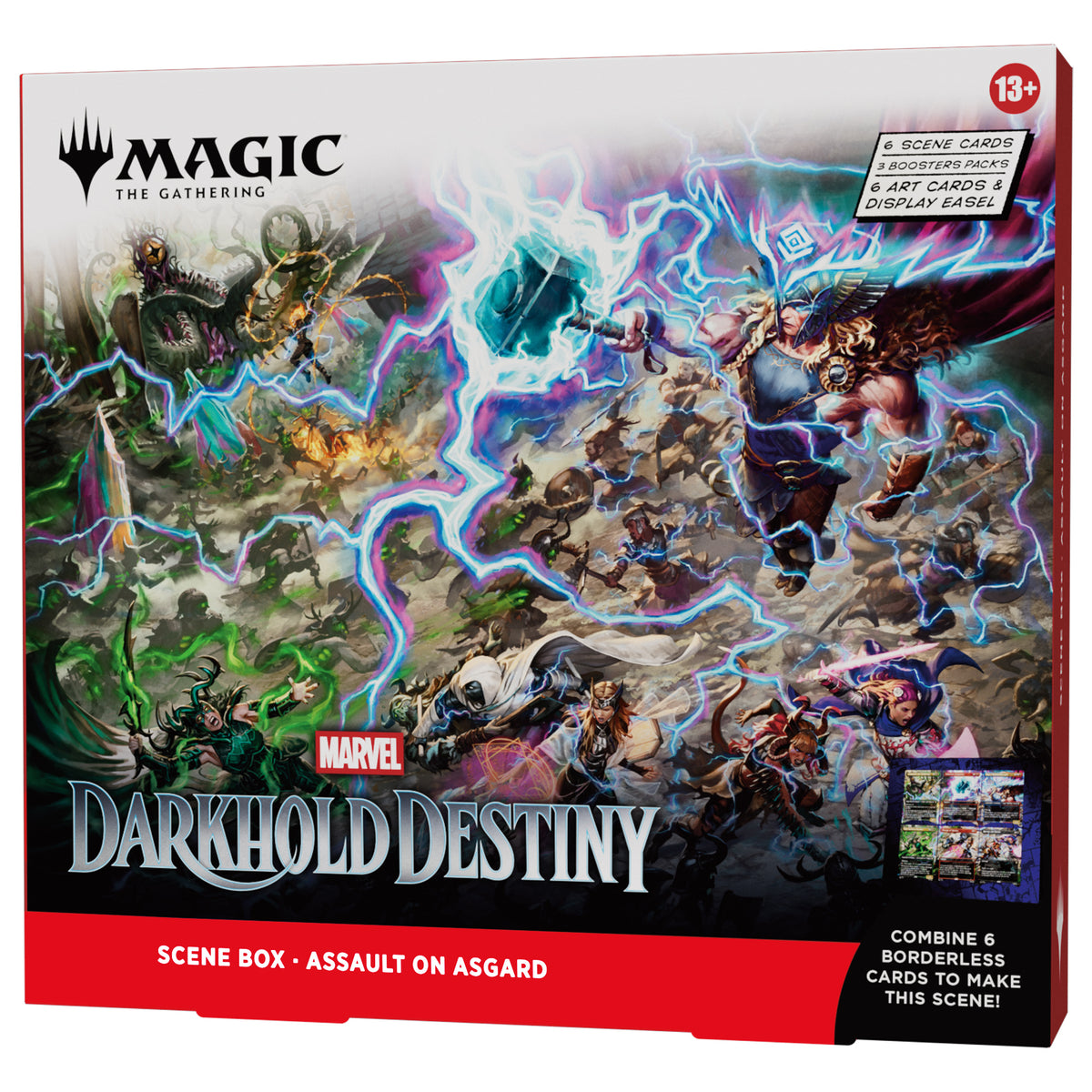 Preorder - Marvel: Darkhold Destiny Scene Box Display (4 Boxes) - EN TCG