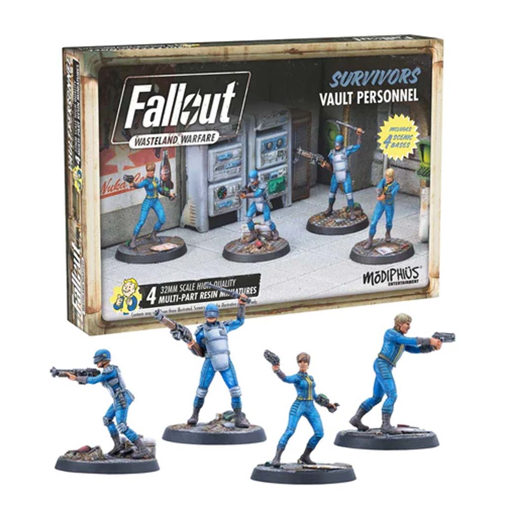 FALLOUT: WASTELAND WARFARE - SURVIVORS: VAULT PERSONNEL - EN