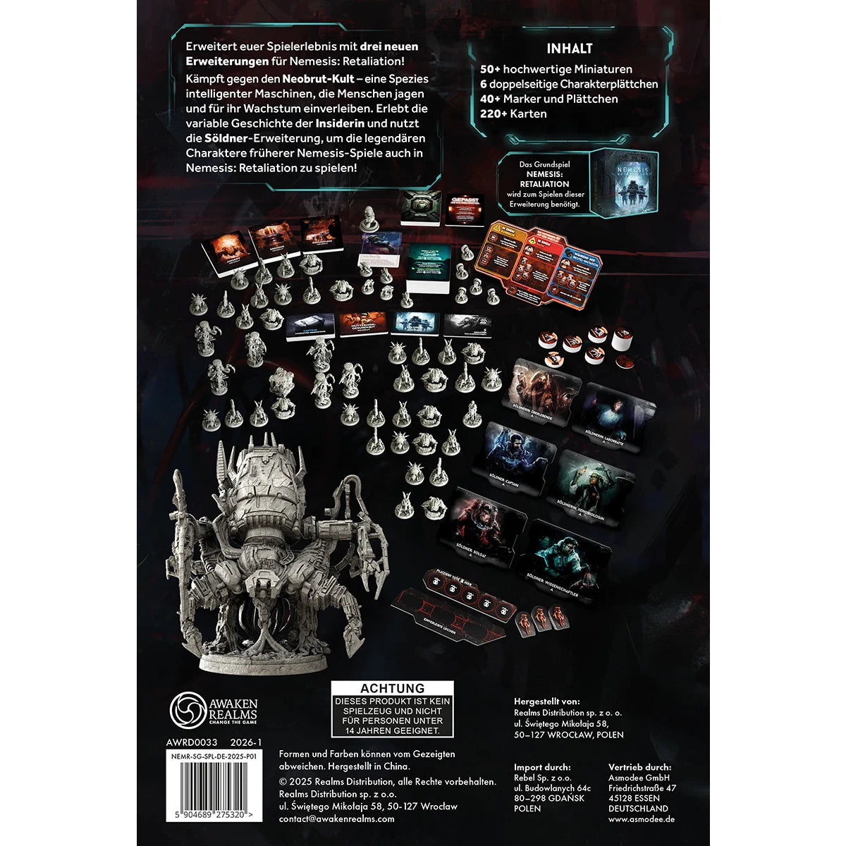 Preorder - Nemesis: Retaliation – Stretch Goals (Erw.)