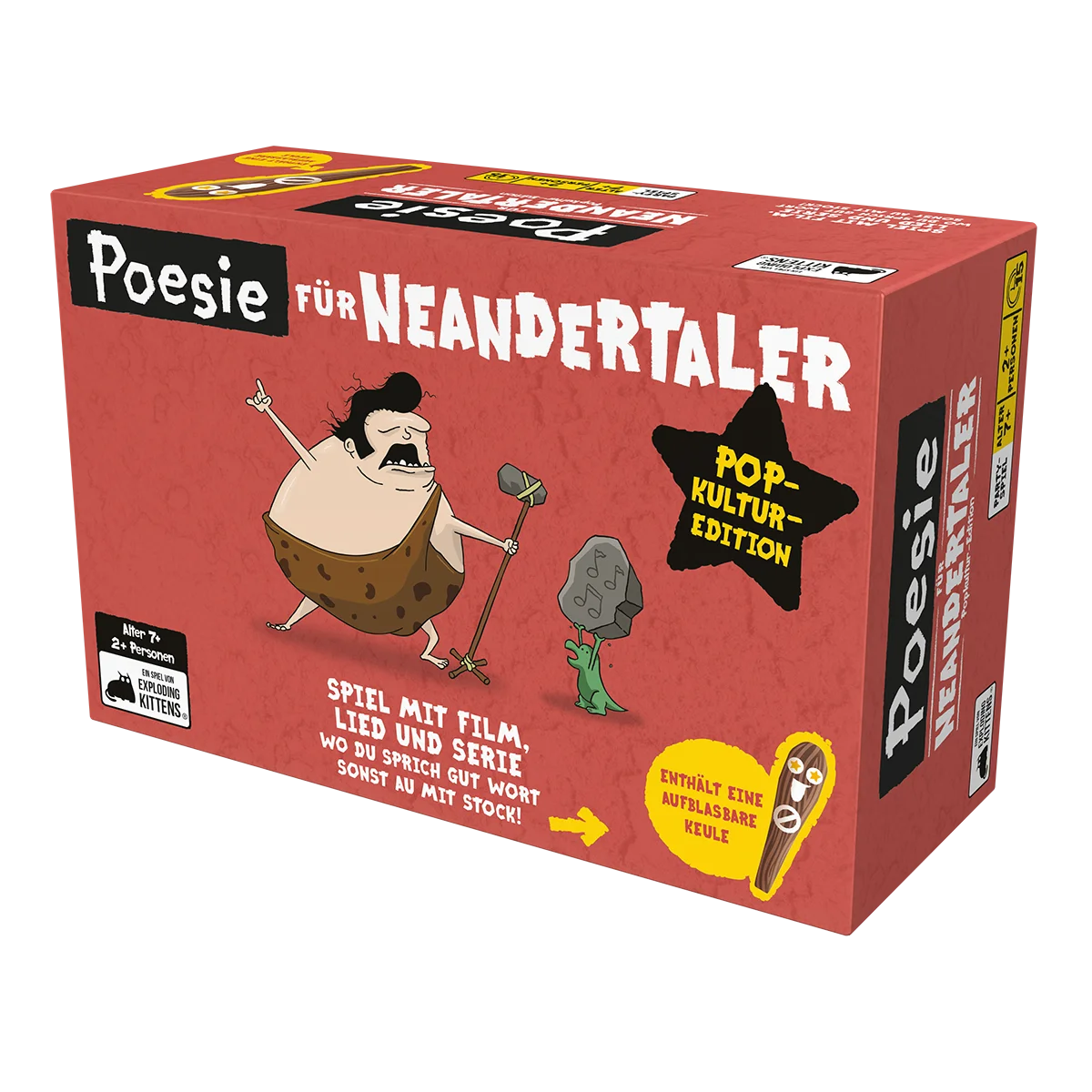 Poesie für Neandertaler: Popkultur-Edition