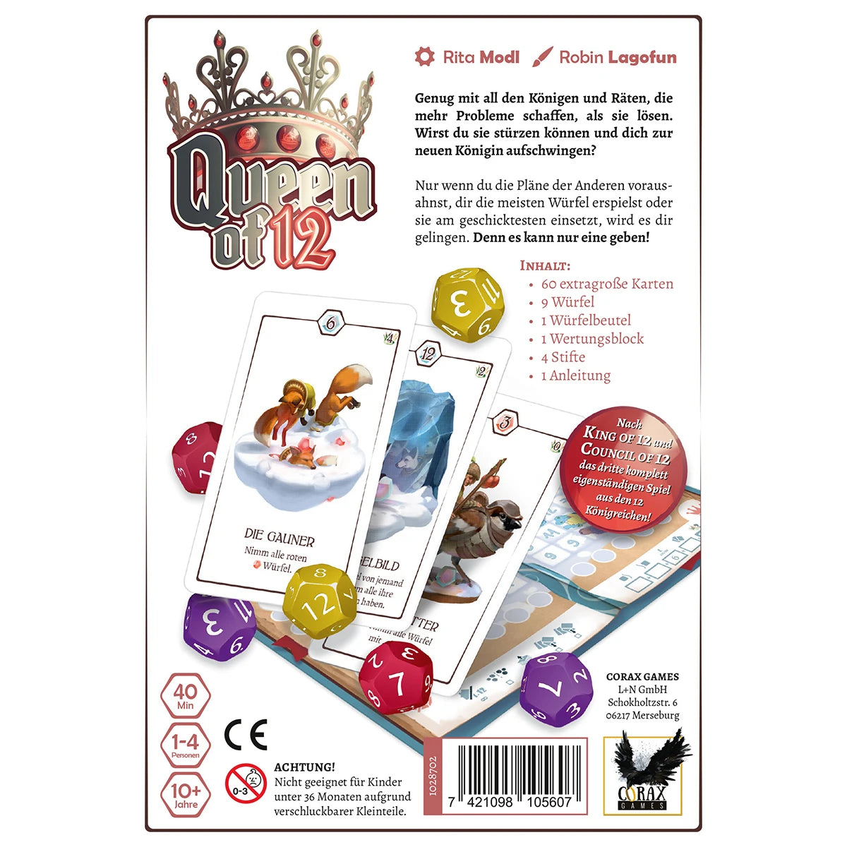 Preorder - Queen of 12 - De