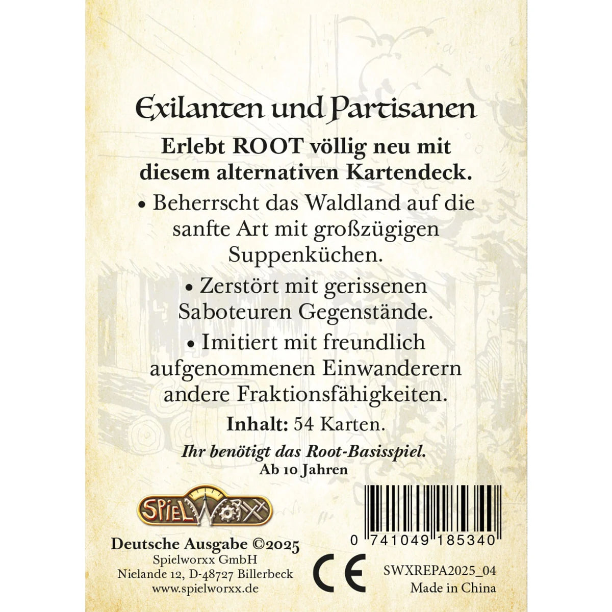 Preorder - Root – Exilanten und Partisanen