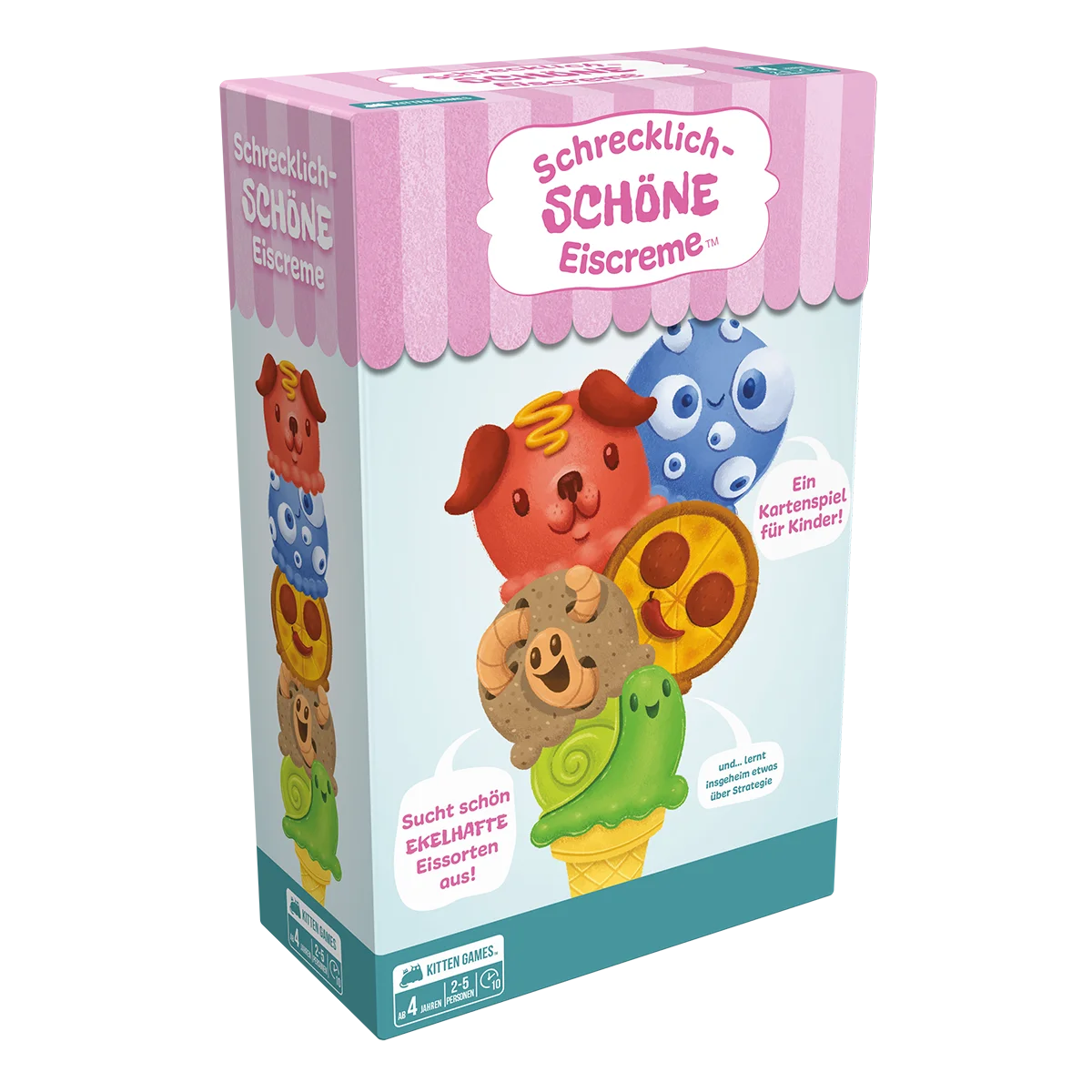 Schrecklich-schöne Eiscreme