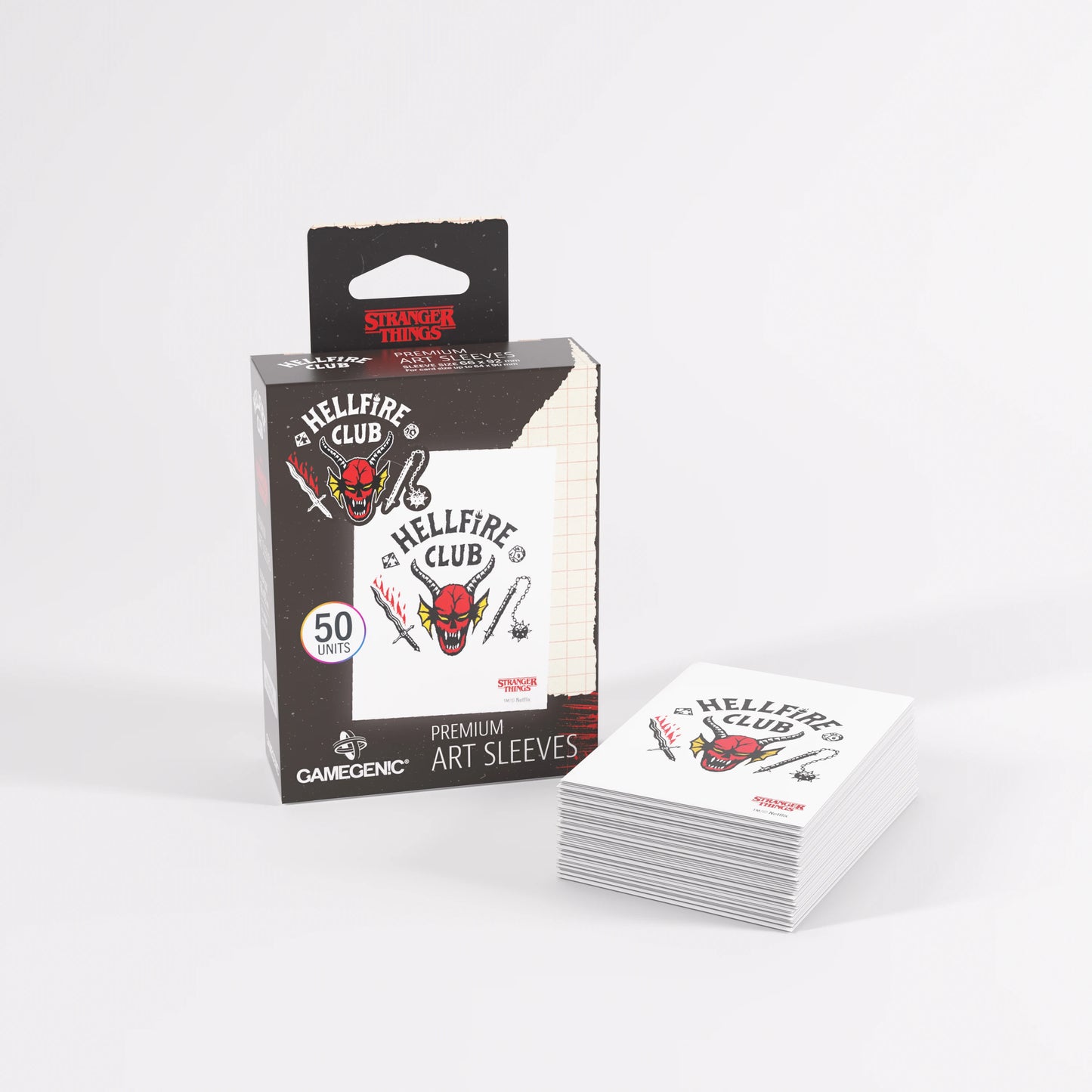 Preorder - Stranger Things - Hellfire Club Art Sleeves Hellfire Club