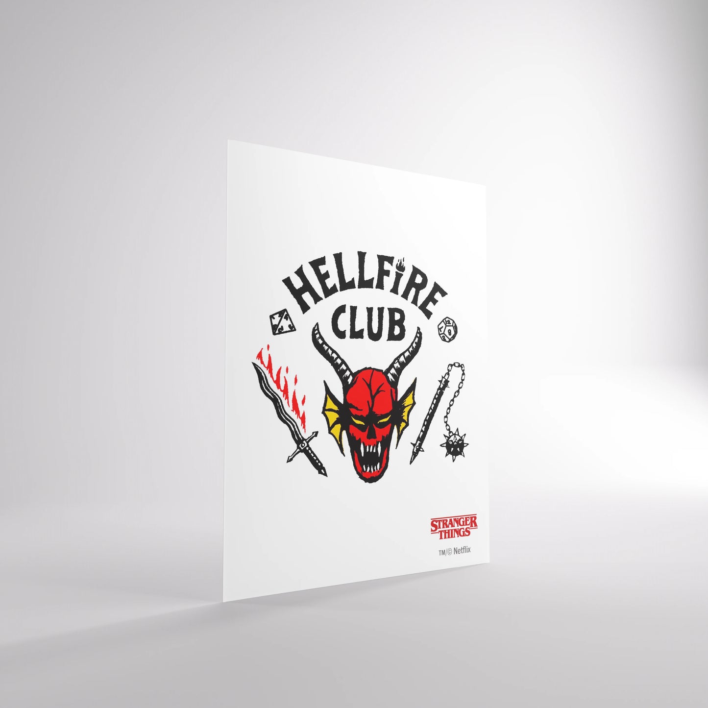Preorder - Stranger Things - Hellfire Club Art Sleeves Hellfire Club