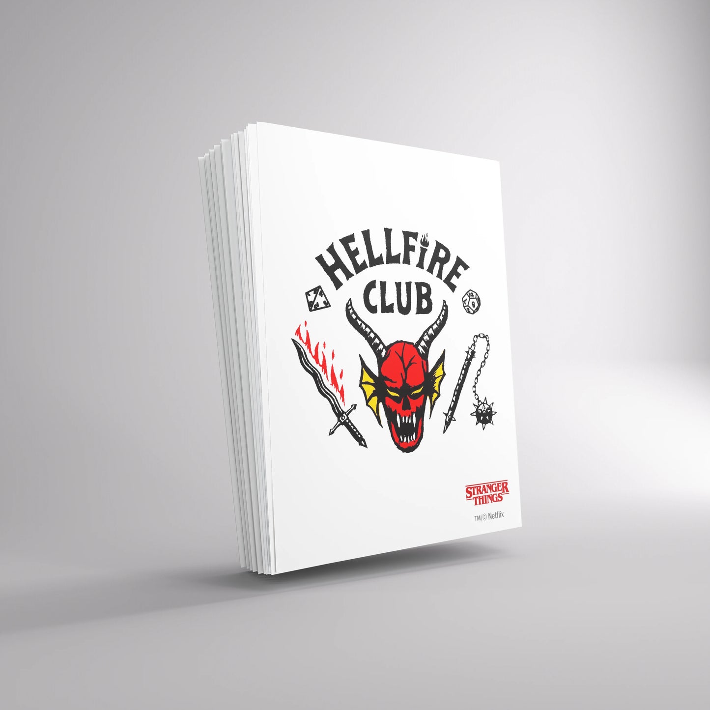 Preorder - Stranger Things - Hellfire Club Art Sleeves Hellfire Club