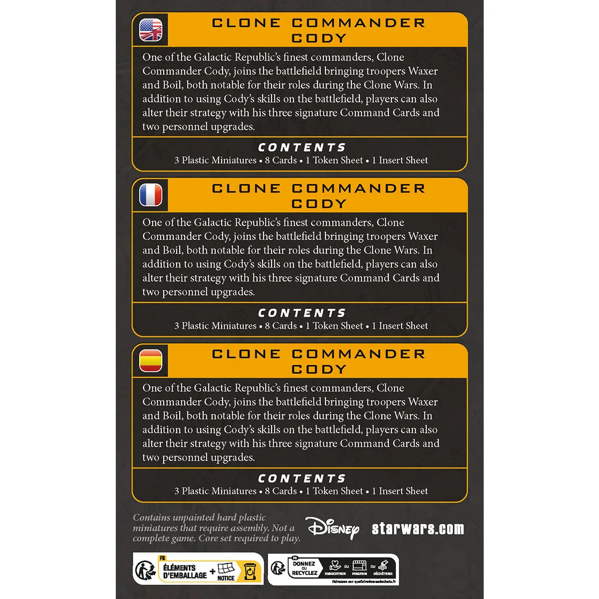 Preorder - Star Wars: Legion – Clone Commander Cody