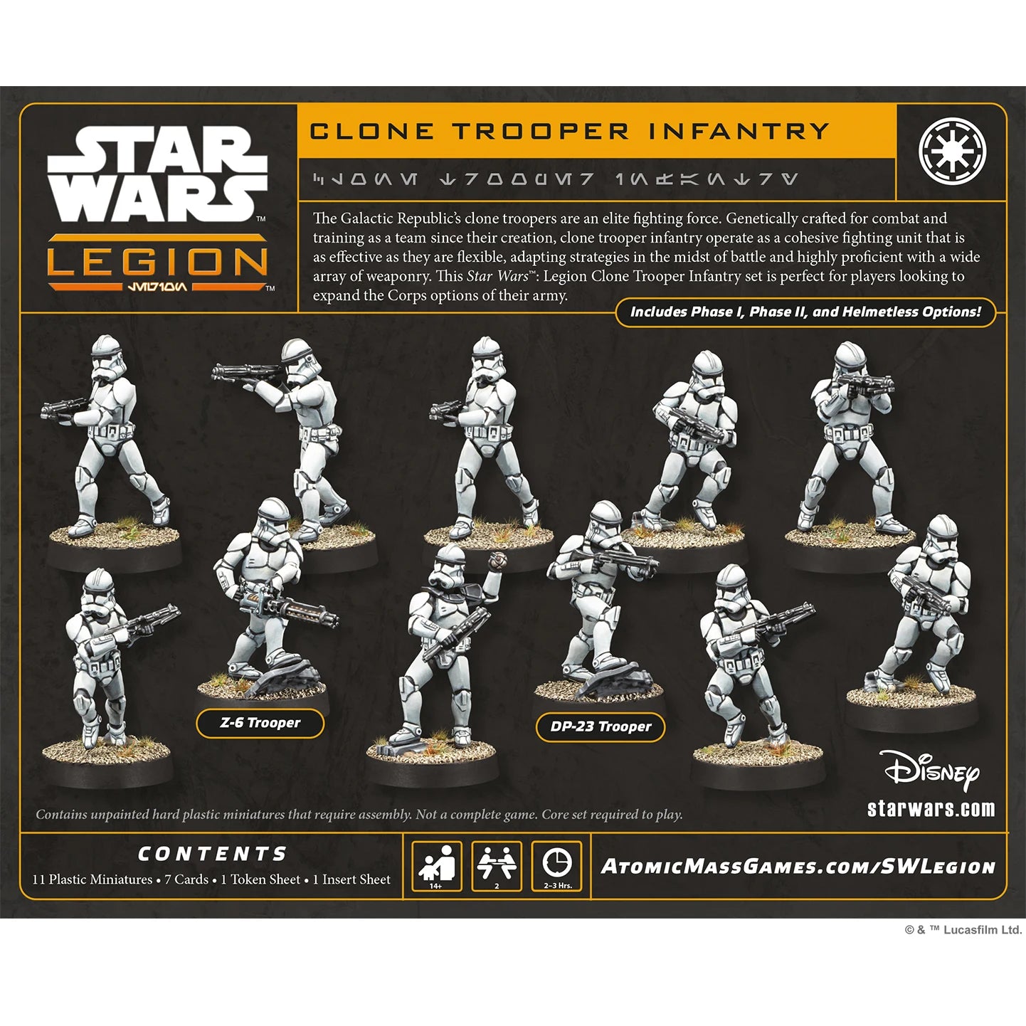 Preorder - Star Wars: Legion – Clone Trooper Infantry