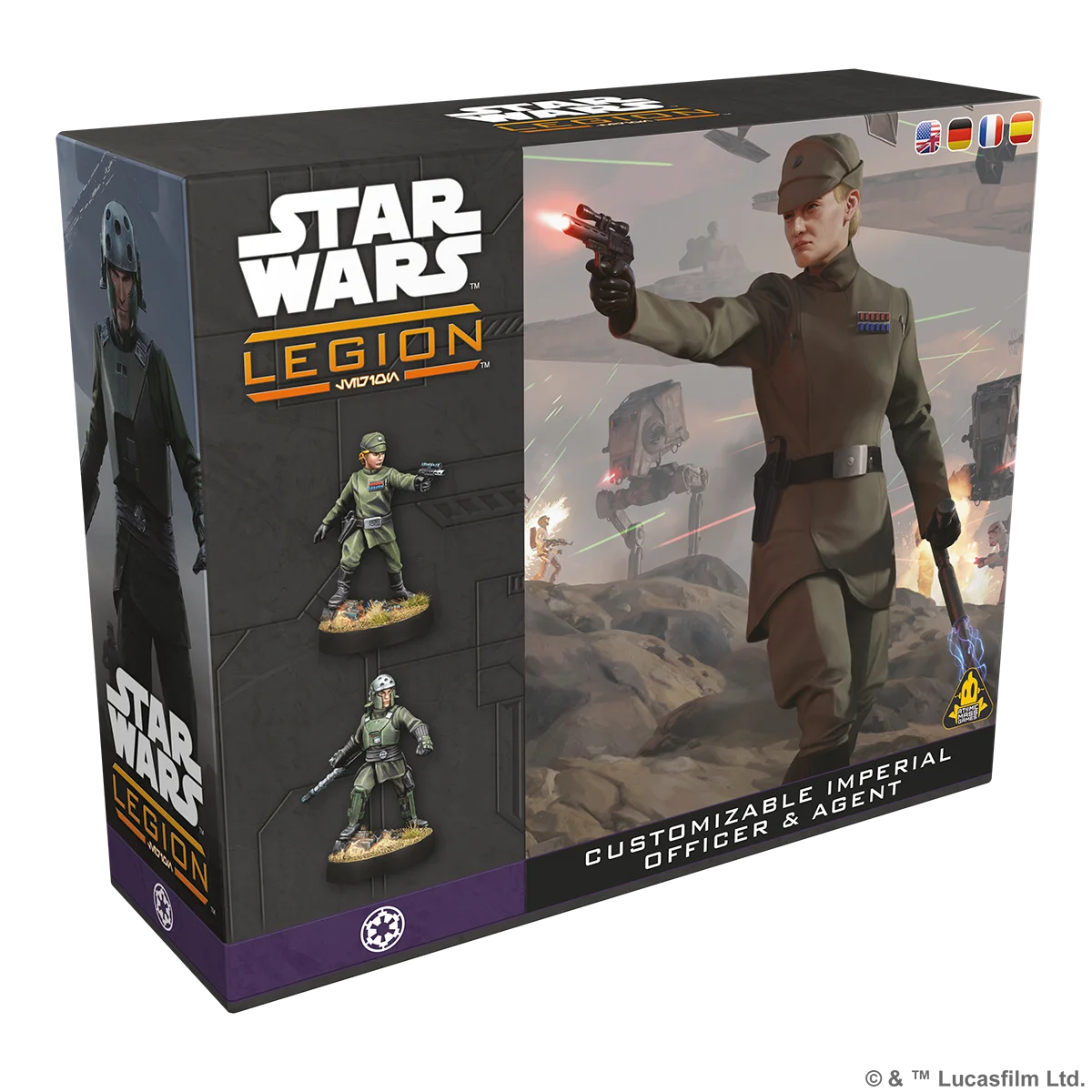 Preorder - Star Wars: Legion – Customizable Imperial Officer & Agent