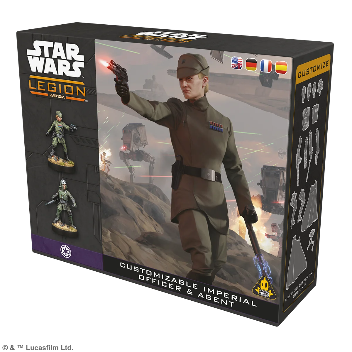 Preorder - Star Wars: Legion – Customizable Imperial Officer & Agent