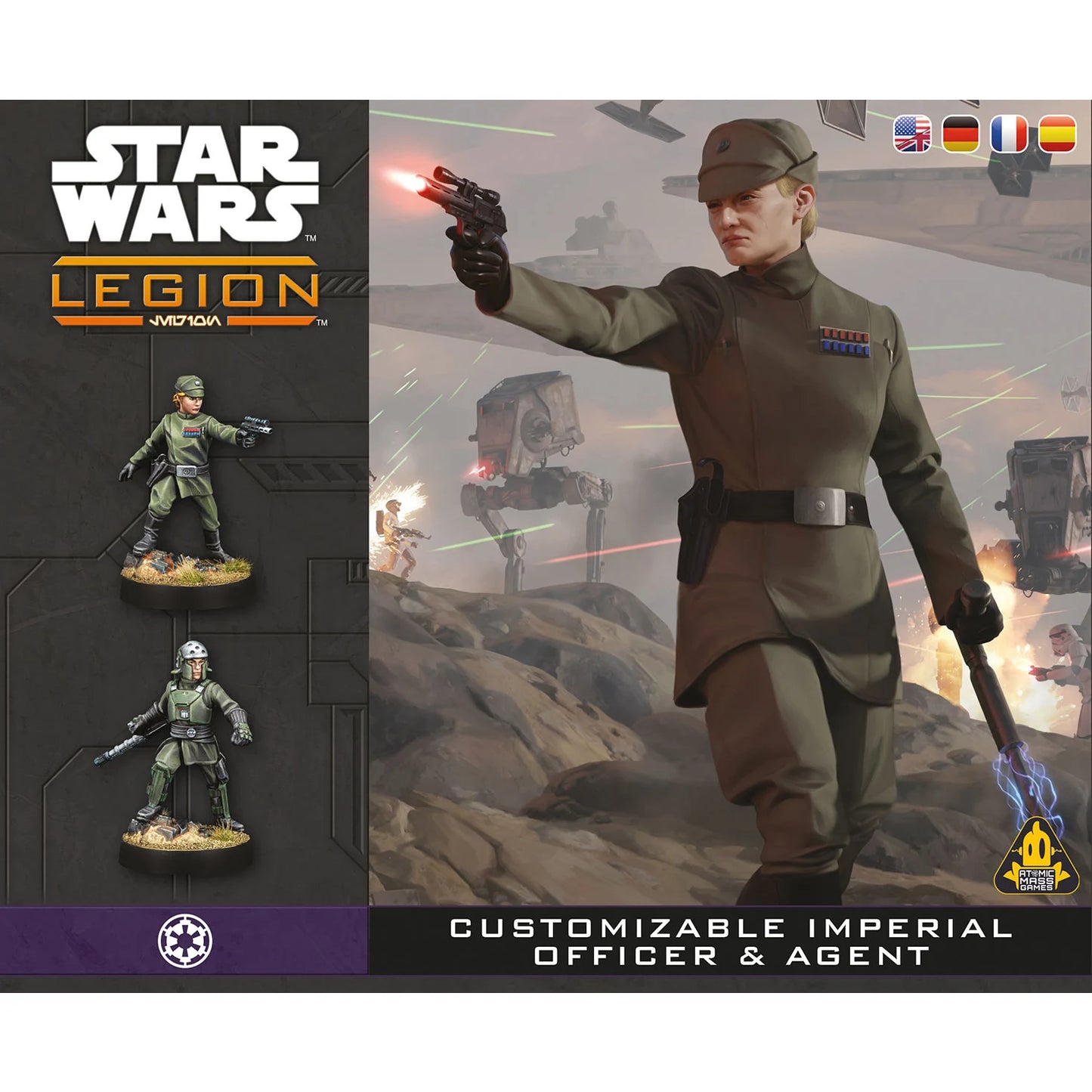 Preorder - Star Wars: Legion – Customizable Imperial Officer & Agent