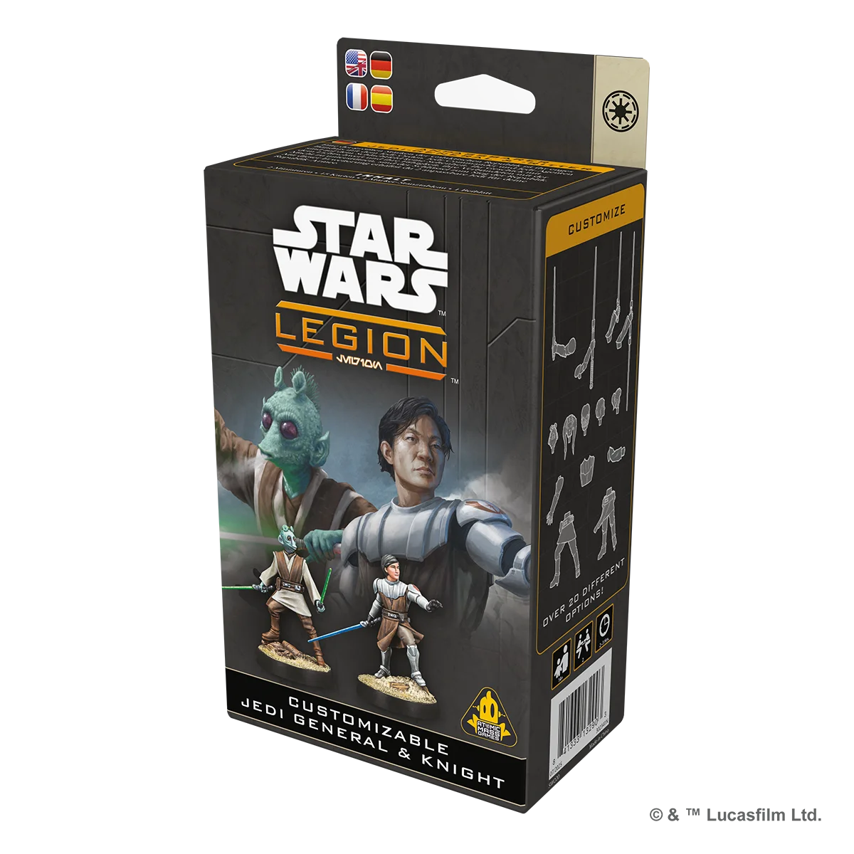 Preorder - Star Wars: Legion – Customizable Jedi General & Knight