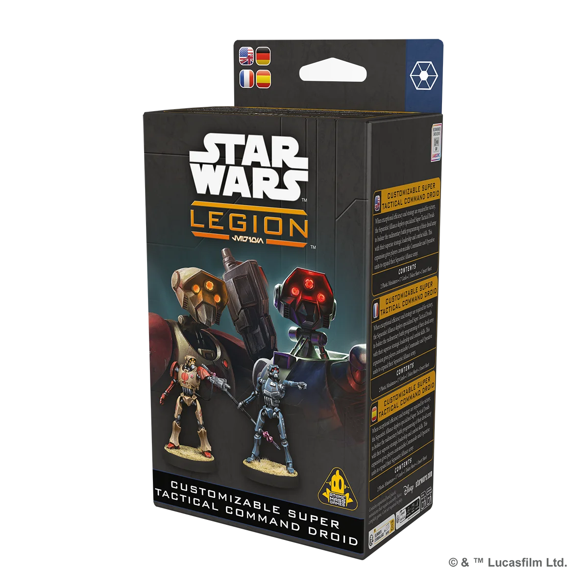 Preorder - Star Wars: Legion – Customizable Super Tactical Command Droid