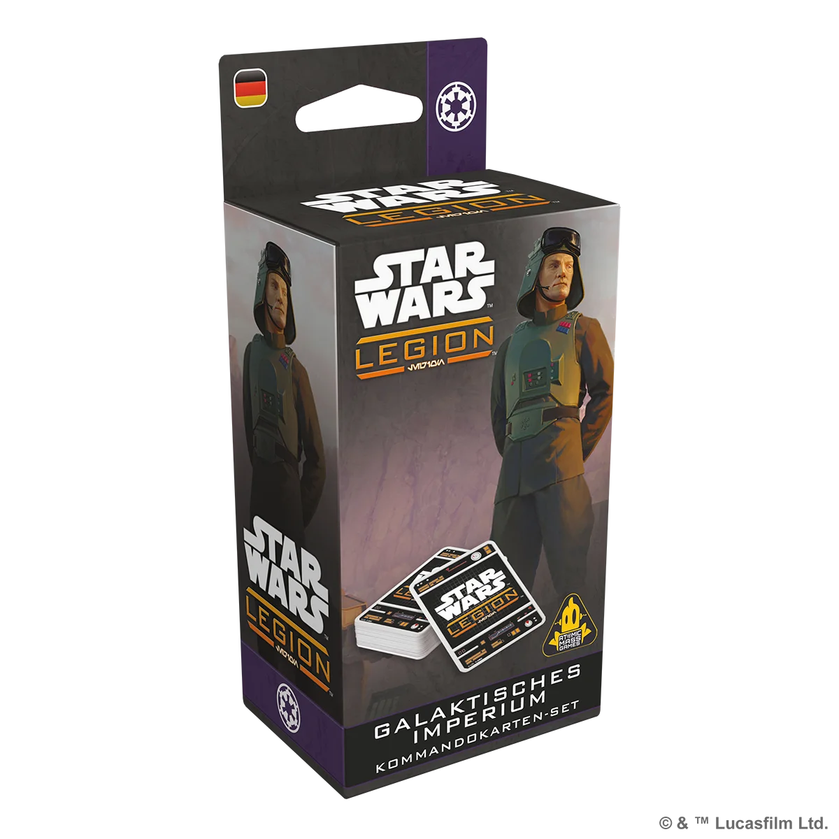 Star Wars: Legion – Galaktisches Imperium Kommandokarten-Set