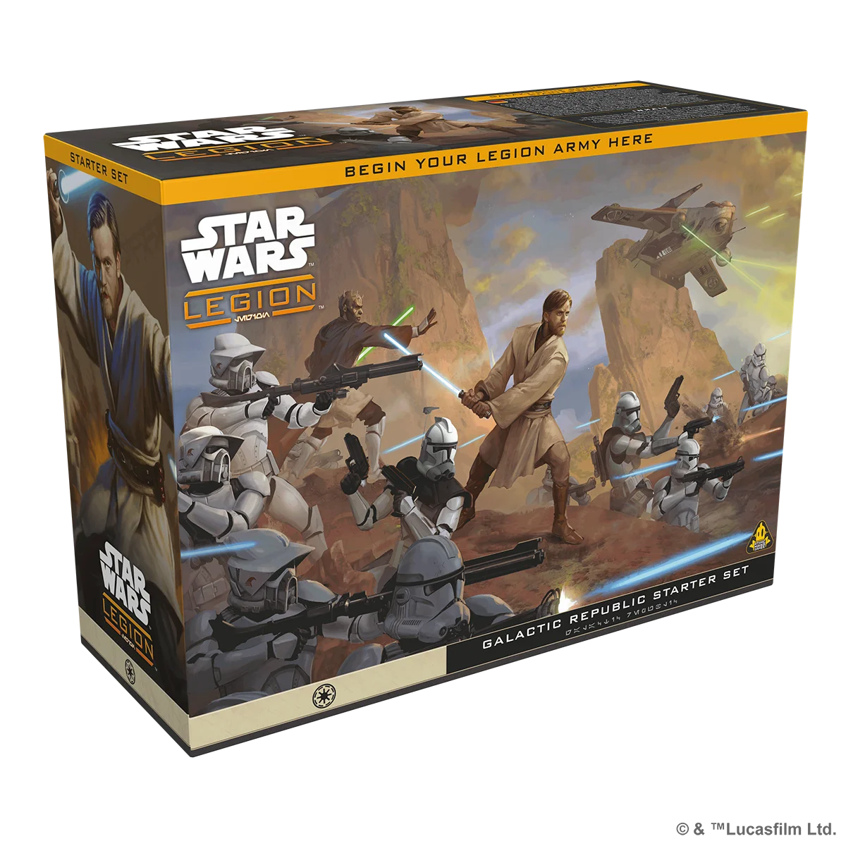 Preorder - Star Wars: Legion – Galactic Republic Starter Set