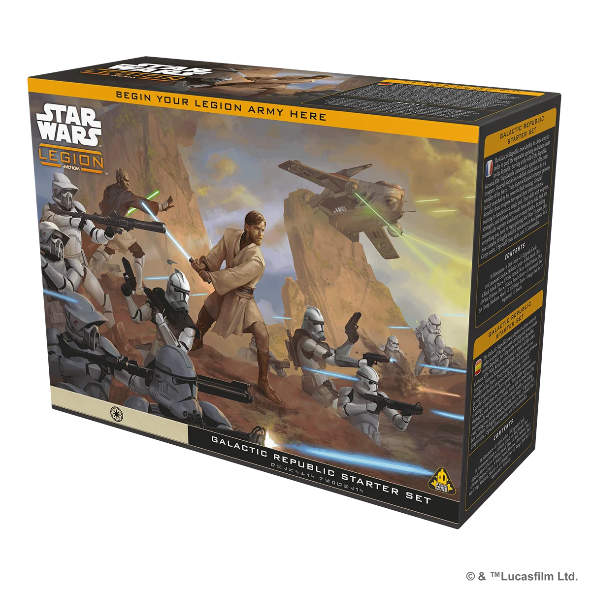 Preorder - Star Wars: Legion – Galactic Republic Starter Set