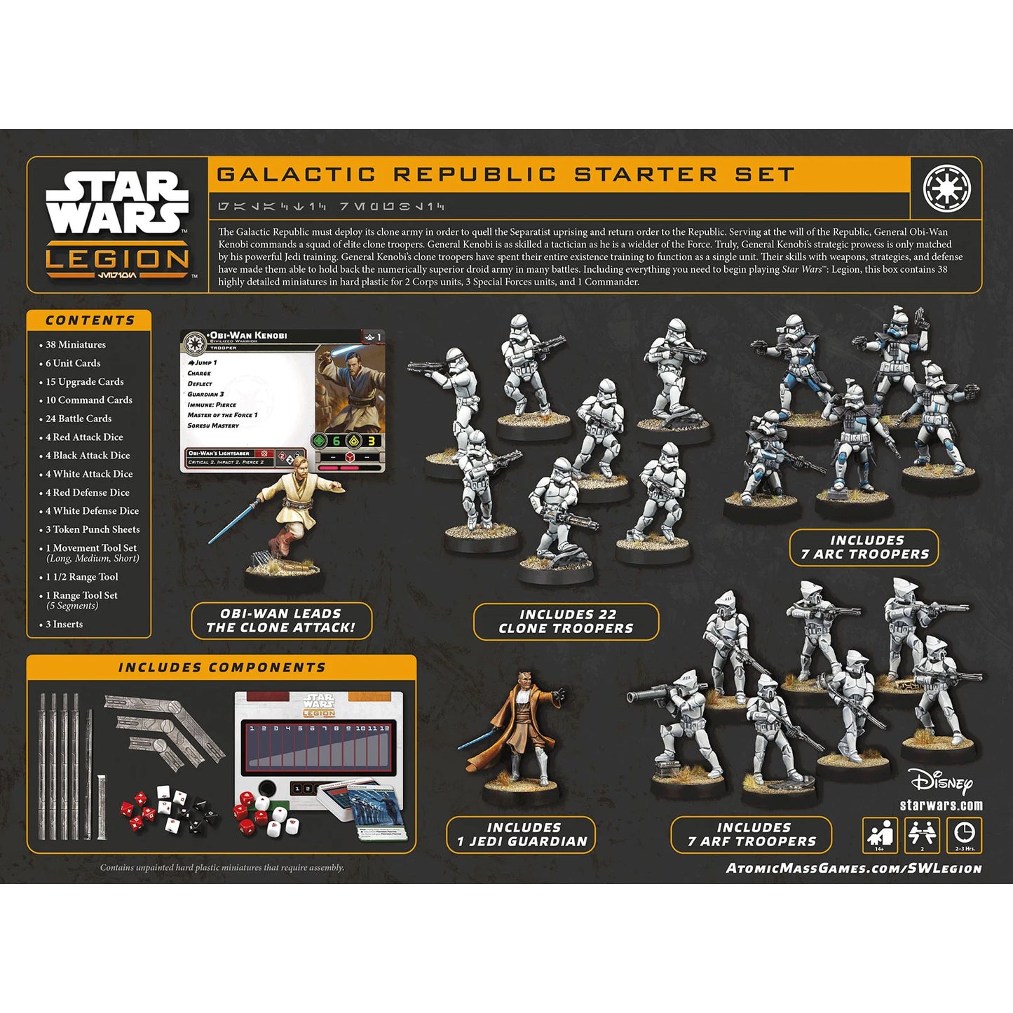 Preorder - Star Wars: Legion – Galactic Republic Starter Set