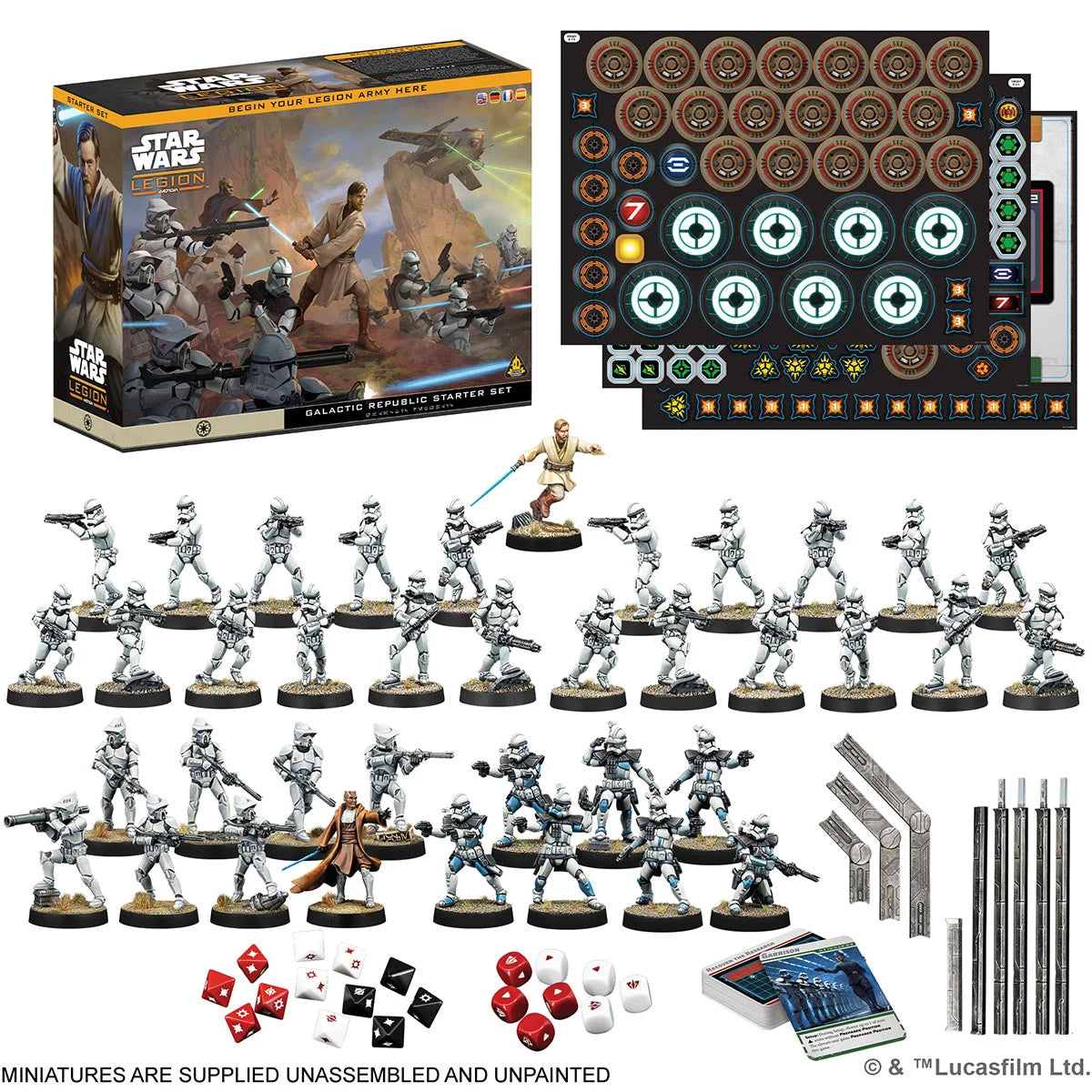 Preorder - Star Wars: Legion – Galactic Republic Starter Set