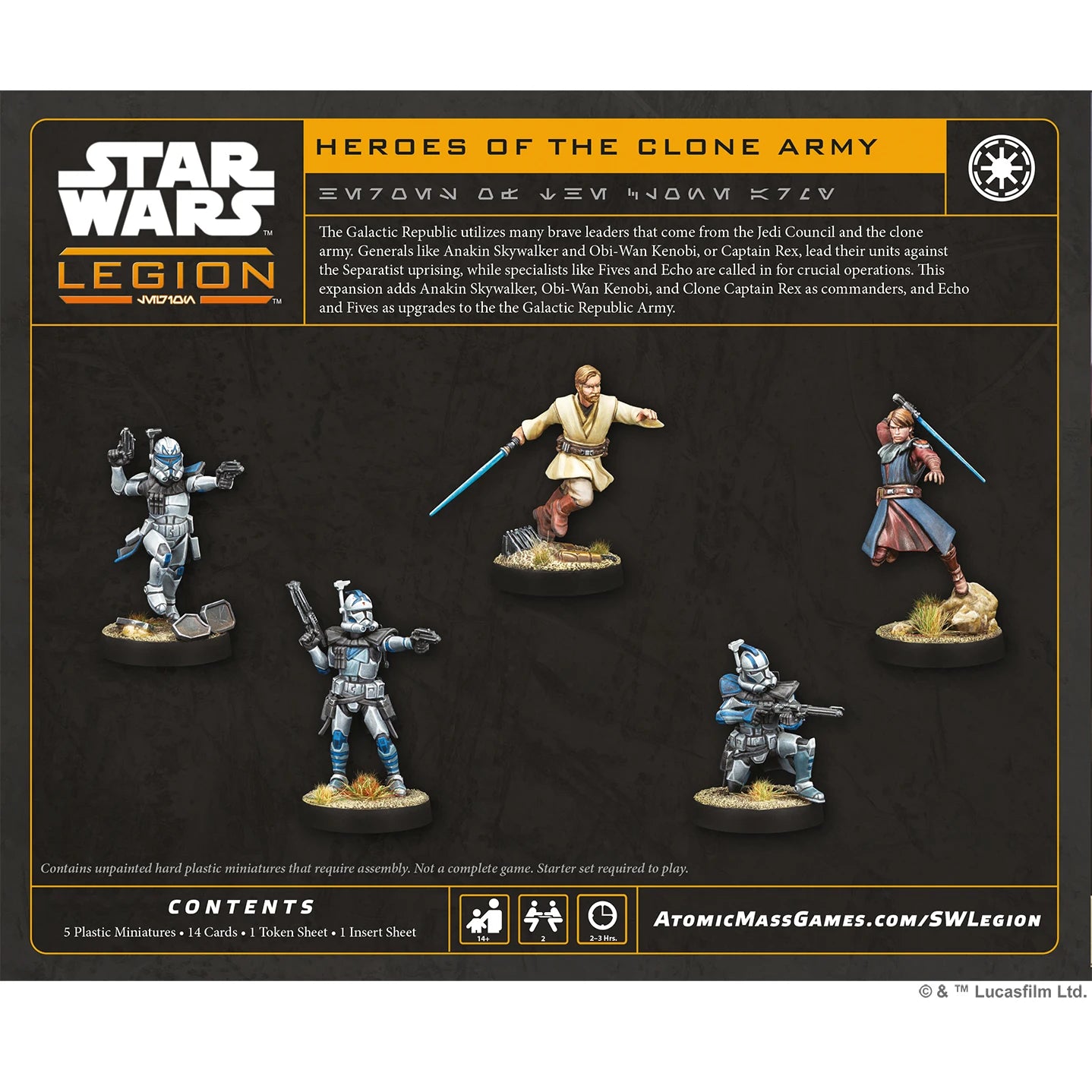 Preorder - Star Wars: Legion – Heroes of the Clone Army