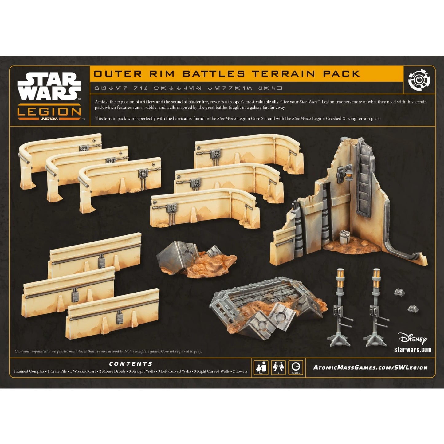 Preorder - Star Wars: Legion – Outer Rim Battles Terrain Pack