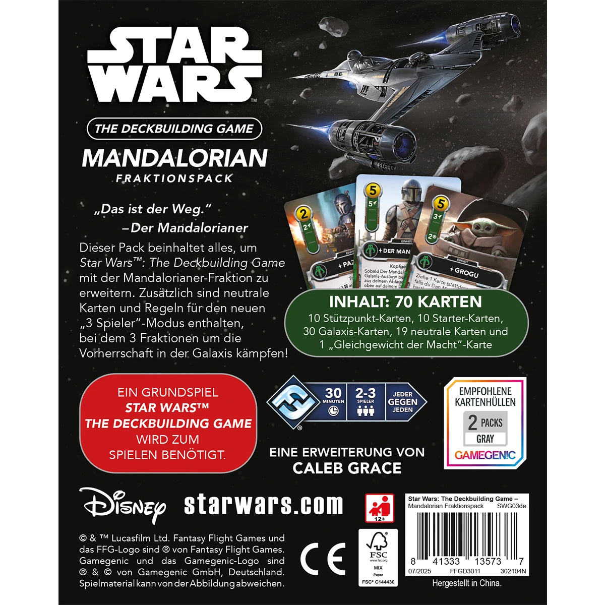 Preorder - Star Wars: The Deckbuilding Game – Mandalorian (Fraktionspack)