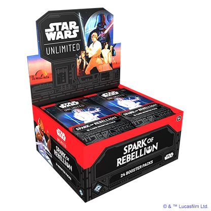 Star Wars: Unlimited – Spark of Rebellion (Booster-Display) EN