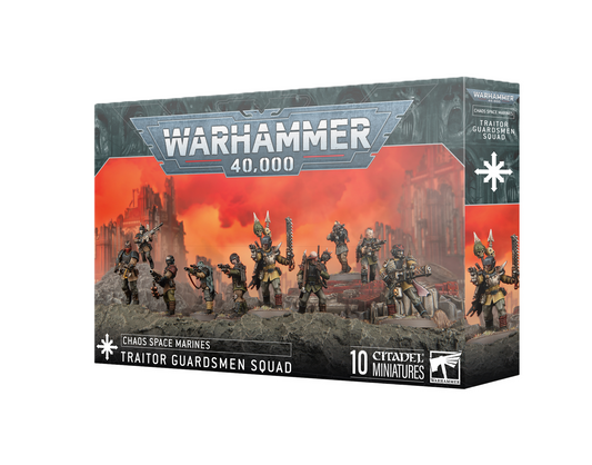 Preorder - Chaos Space Marines Traitor Guardsmen