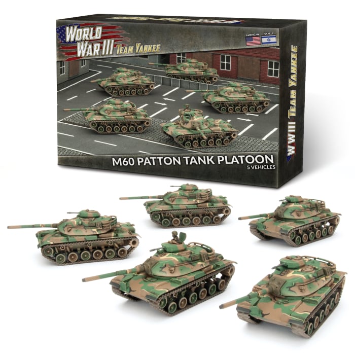 Preorder - M60 Patton Tank Platoon