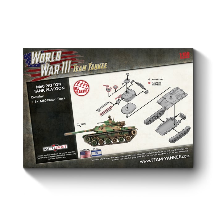 Preorder - M60 Patton Tank Platoon