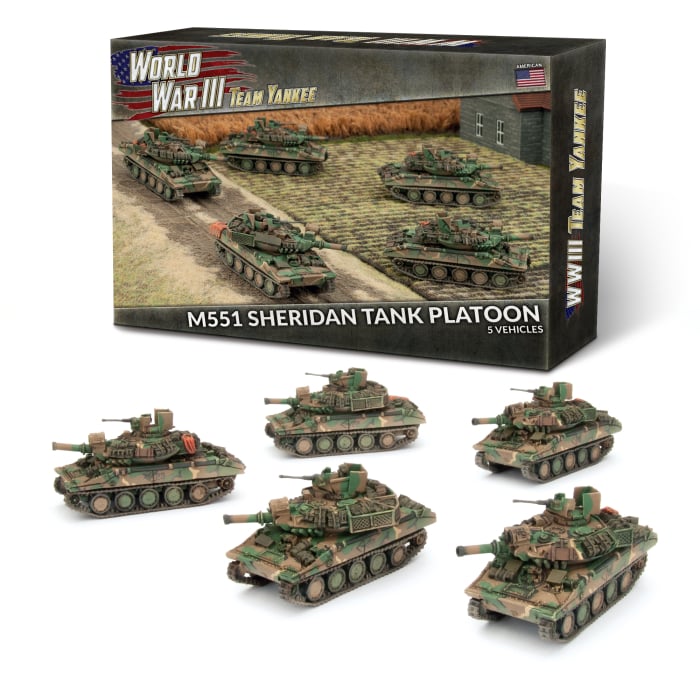 Preorder - M551 Sheridan Tank Platoon