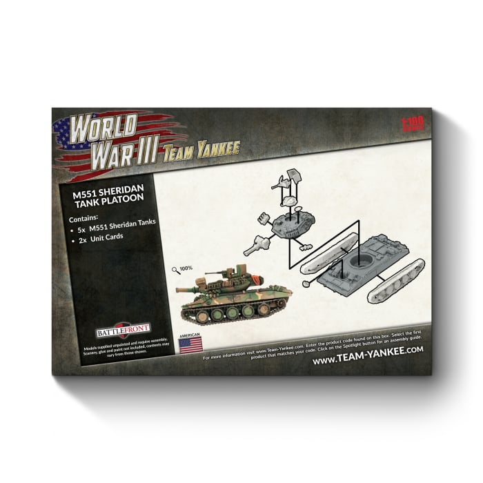 Preorder - M551 Sheridan Tank Platoon