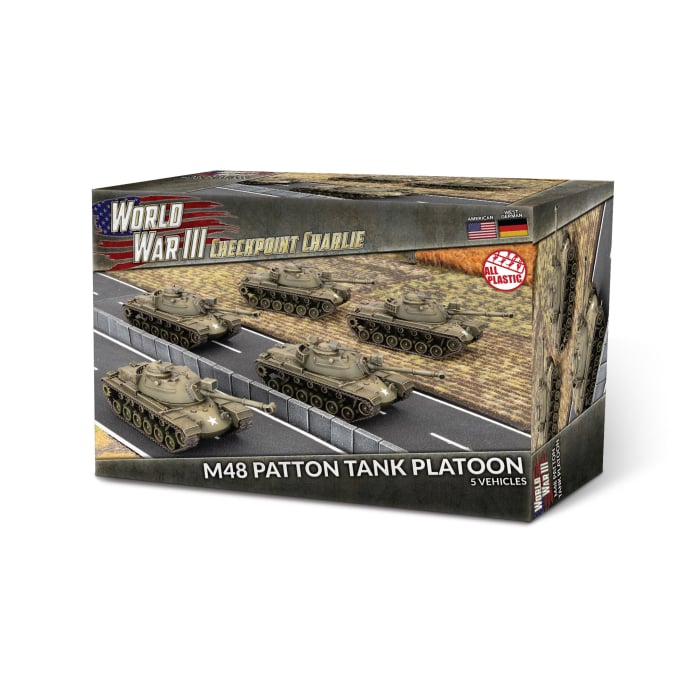 Preorder - M48 Patton Tank Platoon