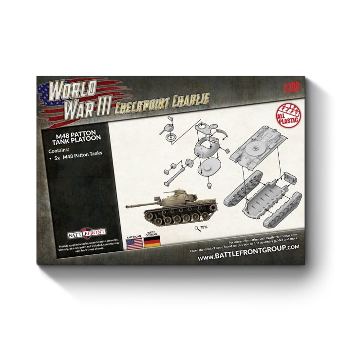 Preorder - M48 Patton Tank Platoon