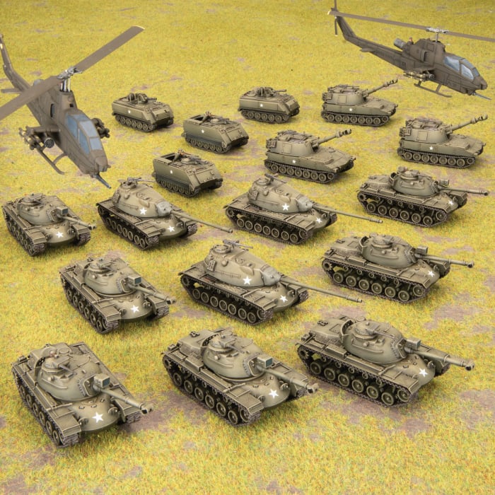 Preorder - World War III: Team Yankee - M48 Patton Tank Company