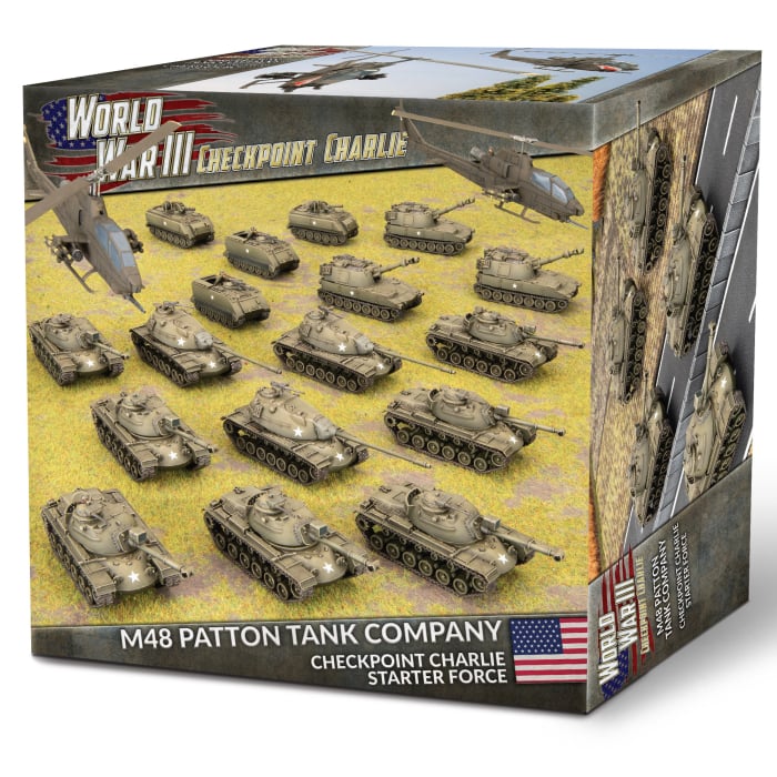 Preorder - World War III: Team Yankee - M48 Patton Tank Company