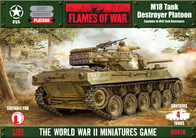M18 Hellcat Tank Destroyer Platoon (UBX10)