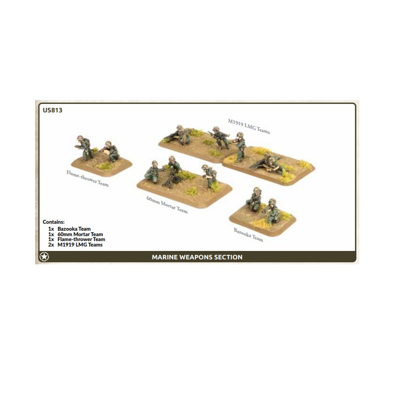 Marine Weapons Section (x14 figures)