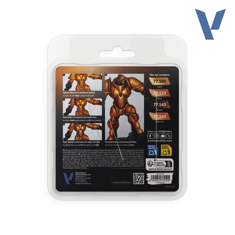 TMM PAINT SET Imperial Gold von Vallejo