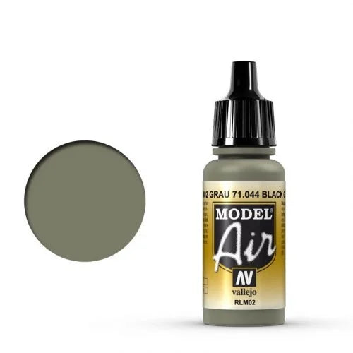 Vallejo Model Air: 044 Light Grey Green, 17 ml