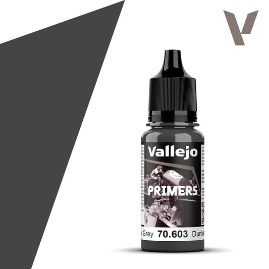 Vallejo Surface Primer German Panzer Grey / Schwarzgrau (RAL7021) 17ml