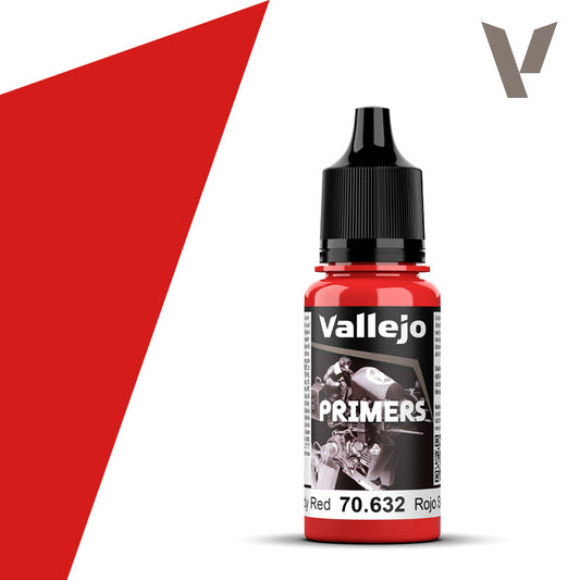 Vallejo Surface Primer Bloody Red 17ml