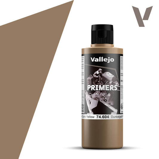 Vallejo Surface Primer German Dark Yellow 200ml