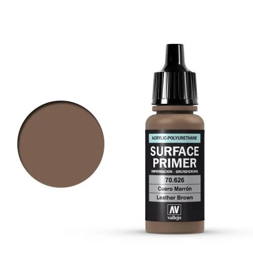 Vallejo Surface Leather Brown 17ml
