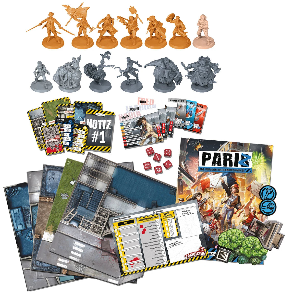 Preorder - Zombicide 2. Edition – PariZ (Erweiterung)