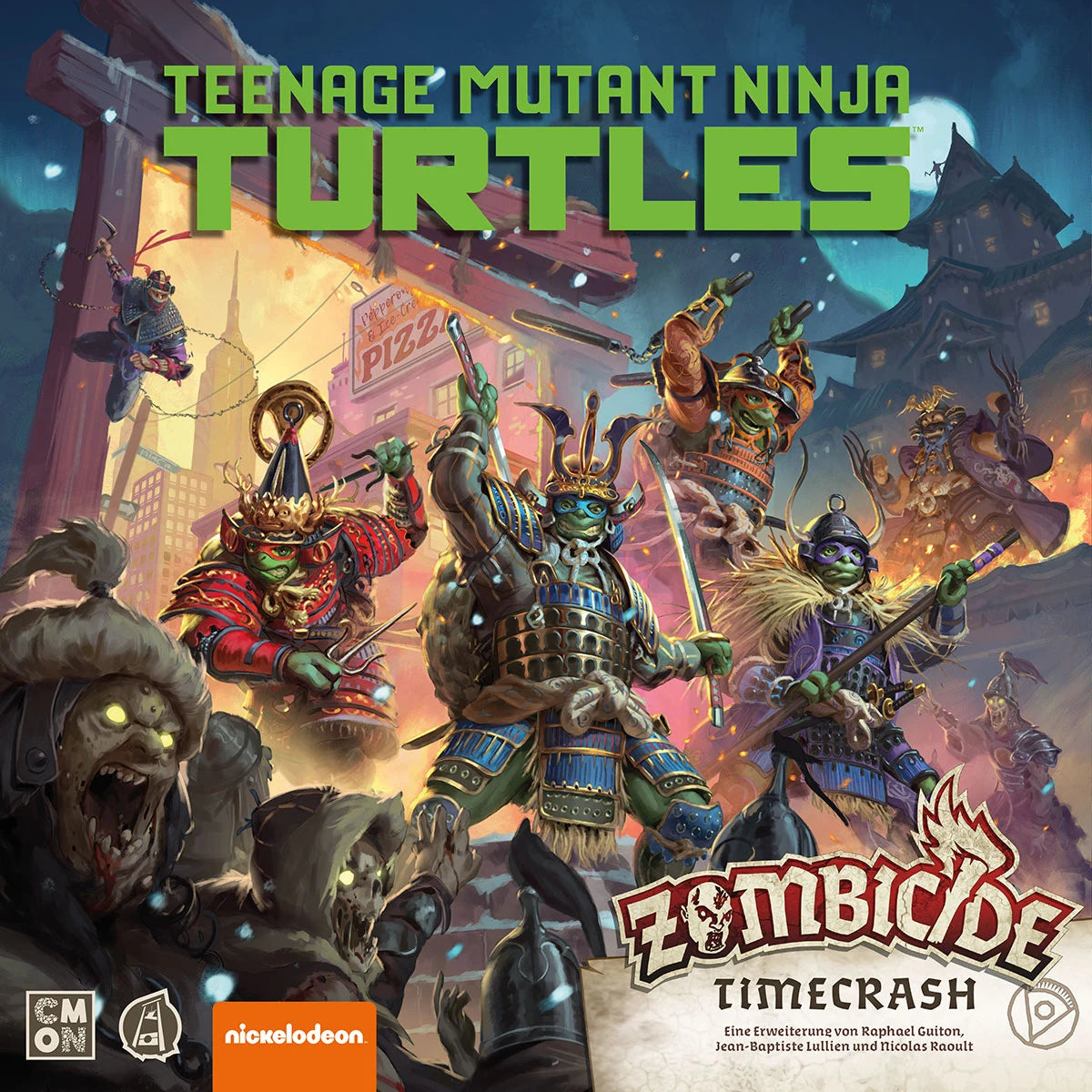 Preorder - Zombicide: White Death – TMNT Timecrash