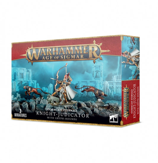 Ritter Judicator mit Gryph-Hunden