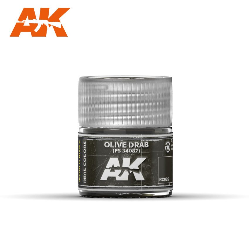 AK Real Colors OLIVE DRAB FS 34087